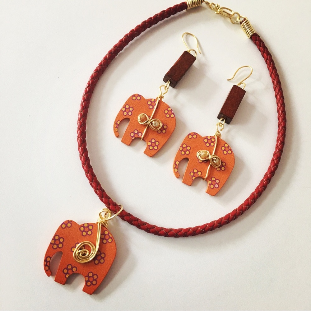 Chocker Earing set